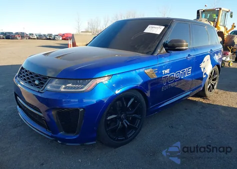 2018 Land Rover Range Rover Sport Svr from USA, damaged, VIN SALWZ2SE6JA194106